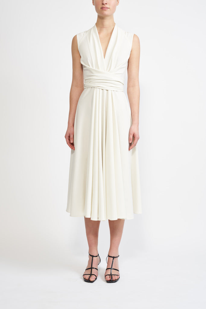 E.STOTT LYRA DRESS - IVORY